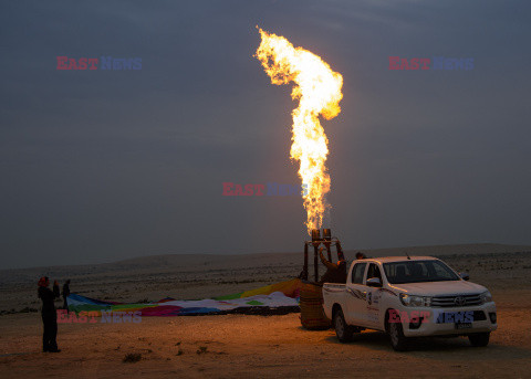 Festiwal balonów w Katarze