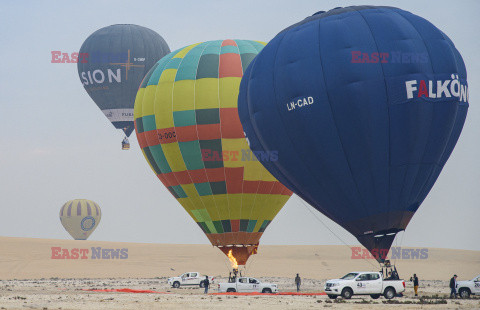 Festiwal balonów w Katarze