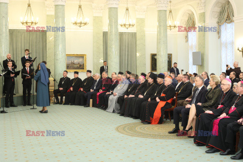 Spotkanie Pary Prezydenckiej z przedstawicielami kościołów