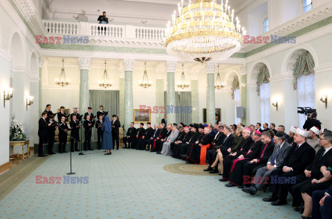 Spotkanie Pary Prezydenckiej z przedstawicielami kościołów
