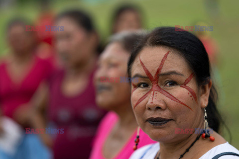 Plemię Siekopai z Amazonii - AFP