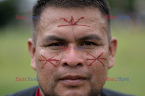 Plemię Siekopai z Amazonii - AFP