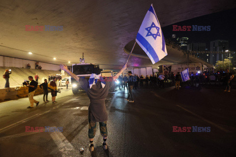 Izrael - protest przeciw radykalnym reformom
