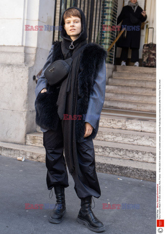 Street fashion na Tygodniu Mody w Paryżu - zima 2023