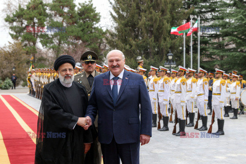 Alaksandr Łukaszenka w Teheranie