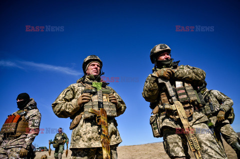 Szkolenie bojowe z granatnikami i nowym sprzetem wojskowym ukraińskich brygad terytorialnych