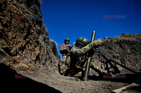 Szkolenie bojowe z granatnikami i nowym sprzetem wojskowym ukraińskich brygad terytorialnych