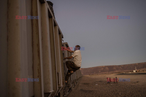 Podróż pociągiem Iron Ore w Mauretanii