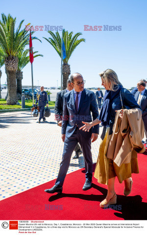 Wizyta królowej Maximy w Maroku