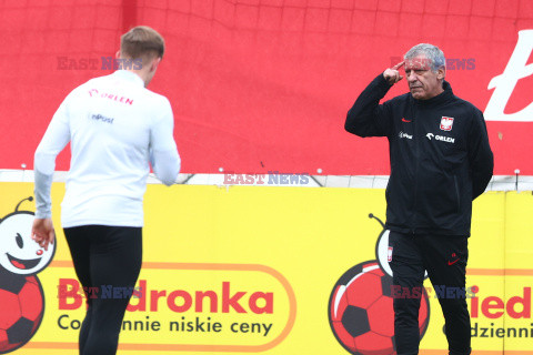 Treningi reprezentacji Polski przed meczem el. UEFA EURO 2024 z Czechami