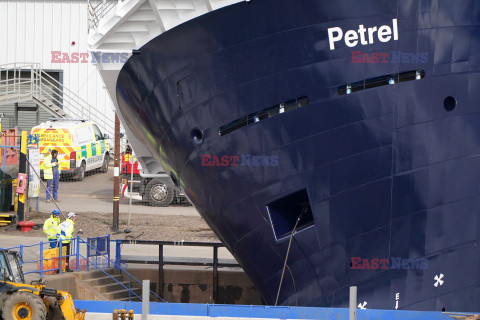 Statek badawczy Petrel przewrócił się u wybrzeża Szkocji