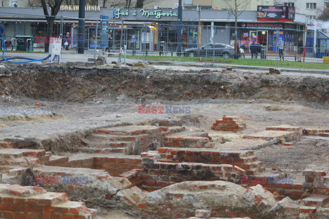 Prace archeologiczne na Muranowie w Warszawie
