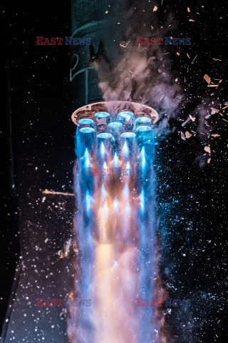 Start rakiety Terran 1 wyprodukowanej techniką 3D