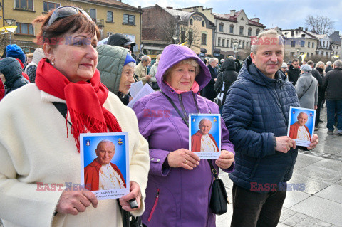Nowy Targ ponownie w obronie dobrego imienia Jana Pawła II