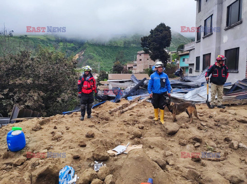 Osunięcie ziemi w Ekwadorze