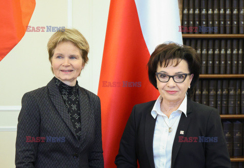 Przewodnicząca Rady Kantonów Szwajcarii z wizytą Warszawie