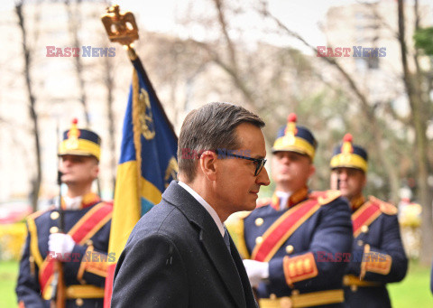 Premier Morawiecki z wizytą w Bukareszcie