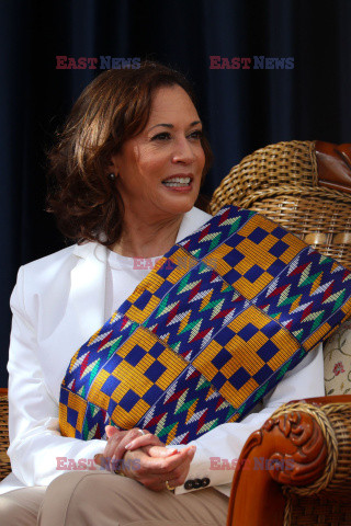 Kamala Harris z wizytą w Ghanie