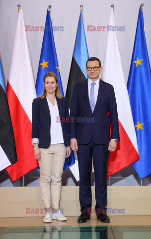 Premier Estonii Kaja Kallas z wizytą w Polsce