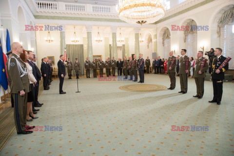 Awanse generalskie w Pałacu Prezydenckim