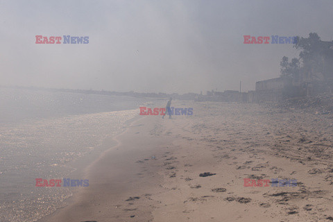 Zatoka Hann w Senegalu zamieniona w wysypisko - AFP