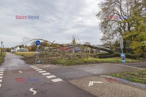 Orkan Ciaran uderza w Europę