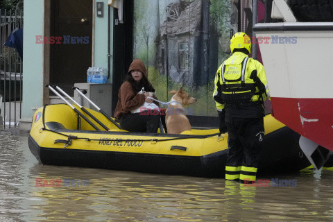 Orkan Ciaran uderza w Europę