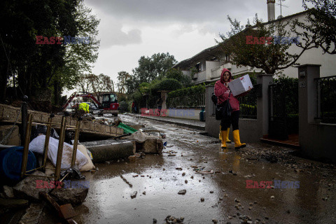 Orkan Ciaran uderza w Europę