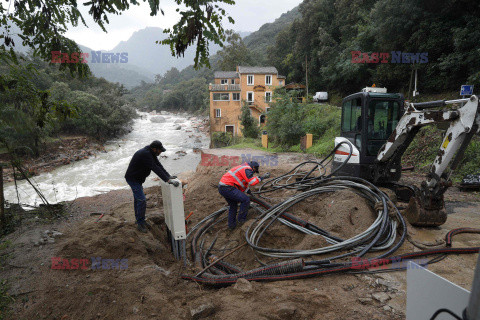 Orkan Ciaran uderza w Europę