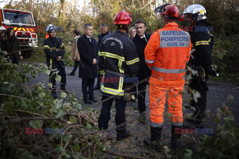 Orkan Ciaran uderza w Europę