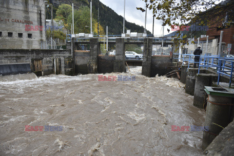Orkan Ciaran uderza w Europę