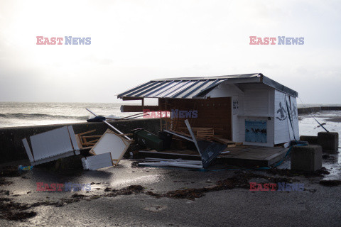 Orkan Ciaran uderza w Europę