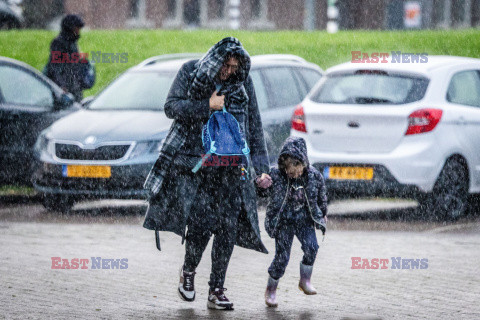 Orkan Ciaran uderza w Europę