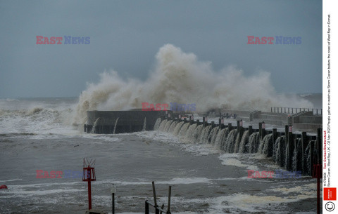 Orkan Ciaran uderza w Europę