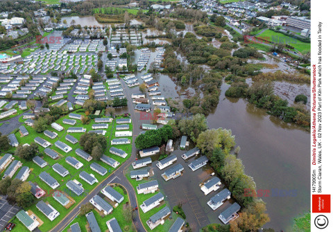 Orkan Ciaran uderza w Europę