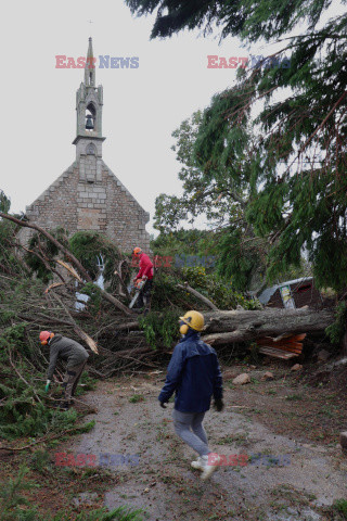 Orkan Ciaran uderza w Europę
