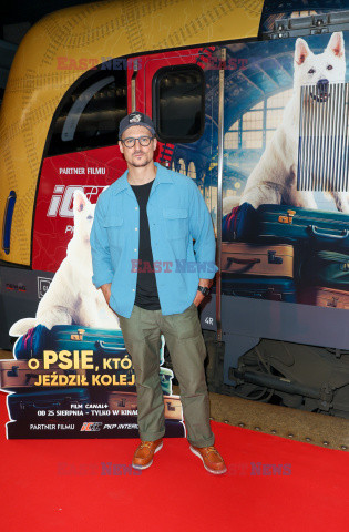 PKP promuje film "O psie, który jeździł koleją"