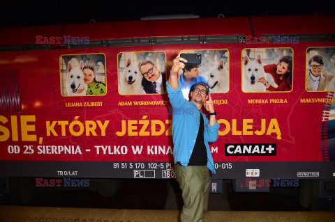 PKP promuje film "O psie, który jeździł koleją"