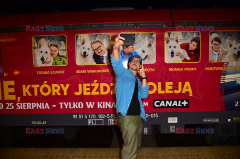 PKP promuje film "O psie, który jeździł koleją"