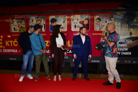 PKP promuje film "O psie, który jeździł koleją"