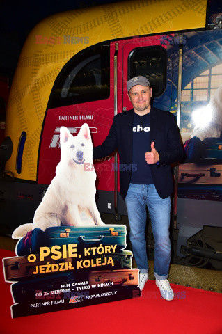 PKP promuje film "O psie, który jeździł koleją"