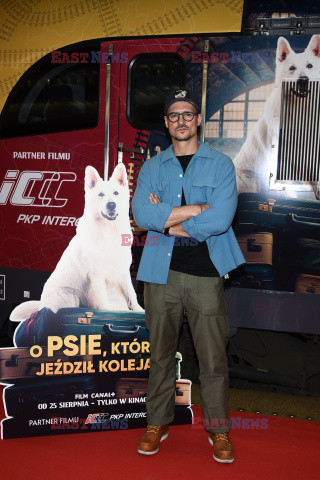 PKP promuje film "O psie, który jeździł koleją"