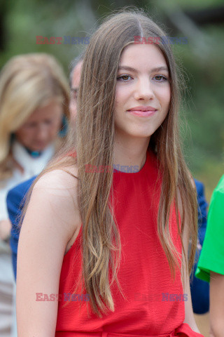 Księżniczka Eleonora i infantka Zofia w Gironie
