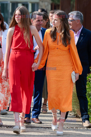 Księżniczka Eleonora i infantka Zofia w Gironie