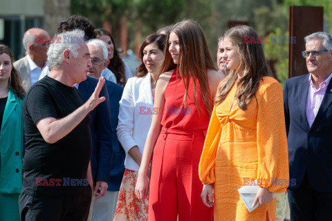 Księżniczka Eleonora i infantka Zofia w Gironie