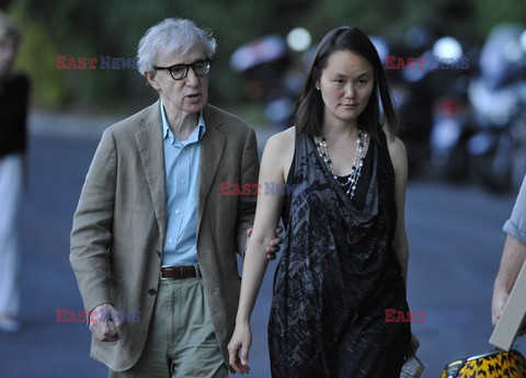 Woody Allen i Soon-Yi w Paryżu