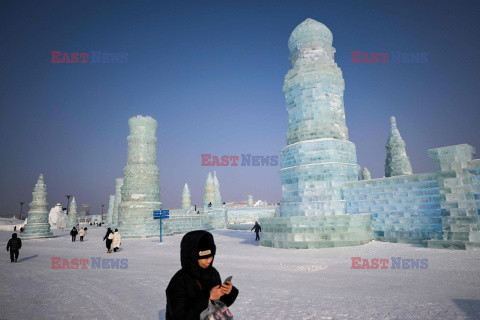 Festiwal rzeźb lodowych w Harbin