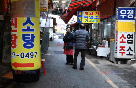 Restauracja z psim mięsem w koreańskim Daegu