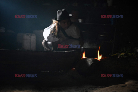 Rdzenny lud Arhuaco w kolumbijskiej Sierra Nevada - AFP