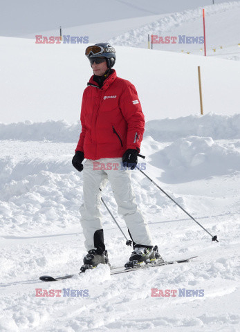 Książę Andrzej na nartach w Szwajcarii